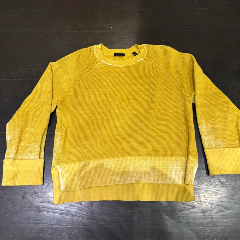 ATM Anthony Thomas Melilla, Mustard Crewneck Sweater, size M